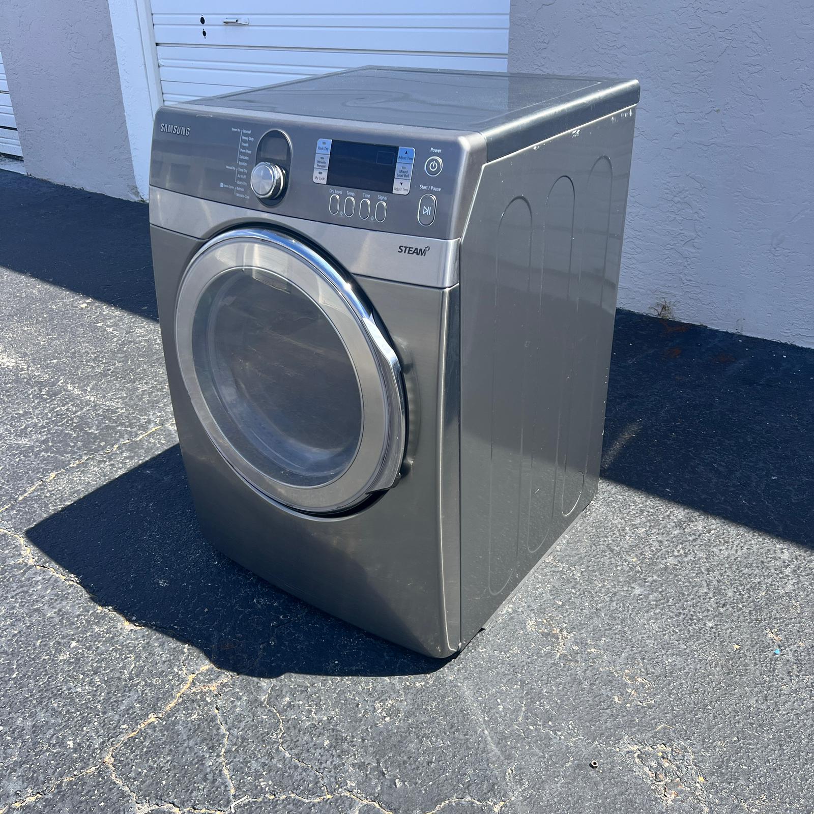 Samsung Electric Dryer Front Load - Silver Samsung Electric Dryer Front Load - Silver